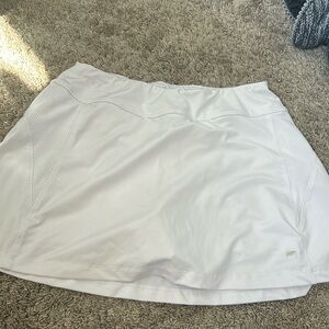 White FILA Tennis Skirt